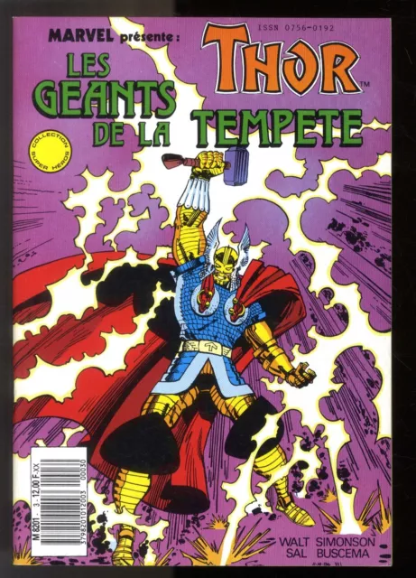 THOR n°3 Les Géants de la Tempête  SIMONSON / BUSCEMA  SEMIC  Parfait état