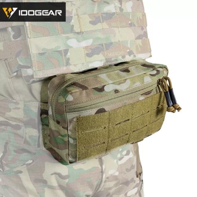 IDOGEAR Tactical Pouch MOLLE Pouch EDC Bag Accessory Utility Pouch Military Camo