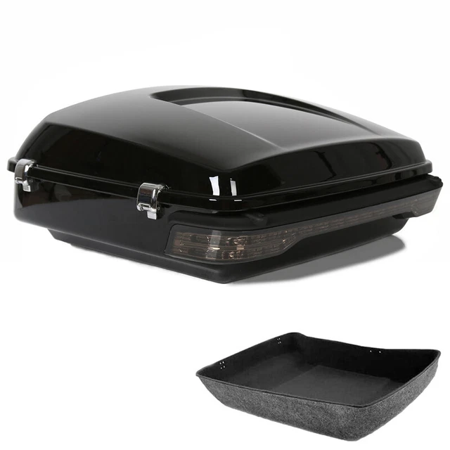 Chopped Pack Trunk Smoked LED Tail Light Fit For Harley Tour Pak Touring 2014-23