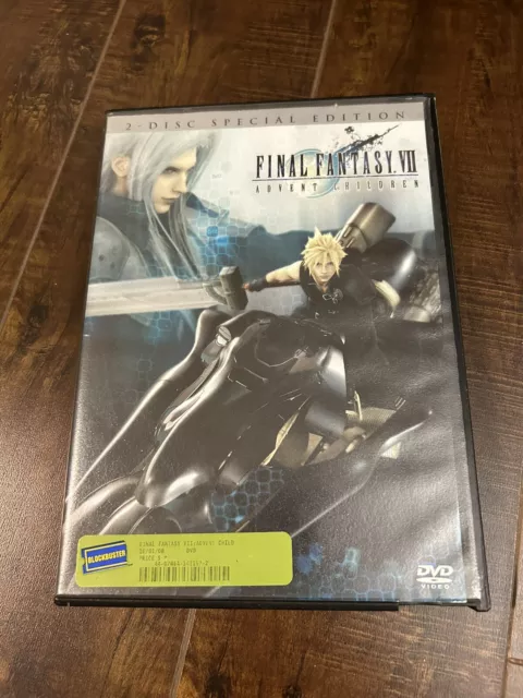 Final Fantasy 7 VII Advent Children (DVD, 2006, 2-Disc Set)