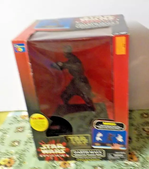 DARTH MAUL  Vintage Star Wars TALKING ANIMATRONIC INTERACTIVE FIGURE COIN BANK