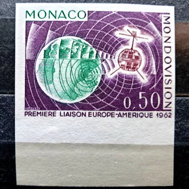 Monaco 1963 Imperf - Space Satelite - MNH - Yvert €60.00+