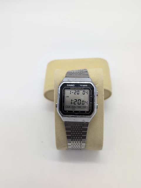 Montre Casio Aegis Tele Pad VDB-100 (1991) - Première Montre Tactile - Écran LED, Calculatrice - Occasion Fonctionnelle