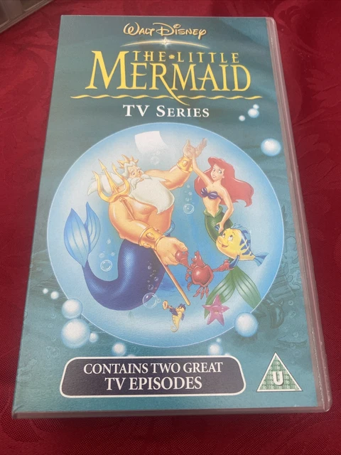 WALT DISNEY THE Little Mermaid TV Series VHS Video Episodes 25-26 ...