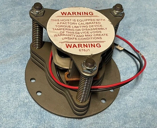 Coffing brake assembly for hoist 460 volt coil #853JL3 all new