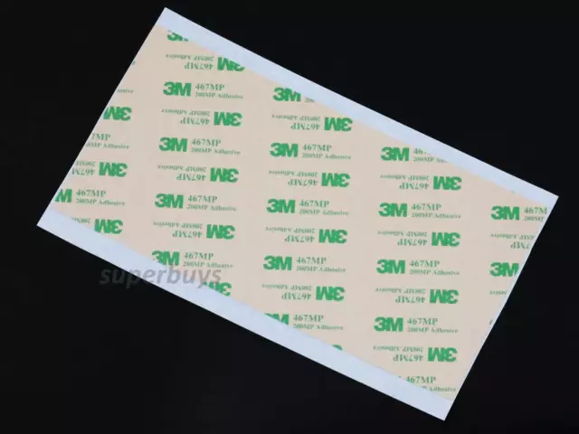 3M 467MP 100 x 200mm Double Side High Performance Acrylic Adhesive Transfer Tape