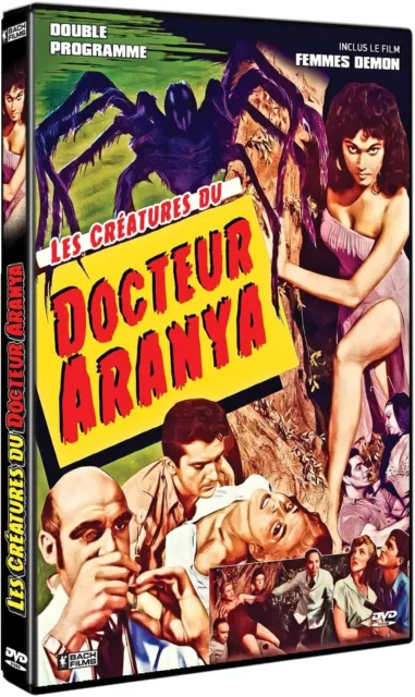 DVD : Les créatures du docteur Aranya + Femmes démon - NEUF