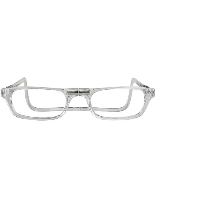 CliC Reader Single Vision Full Frame Designer Glasses Clear + 2.00
