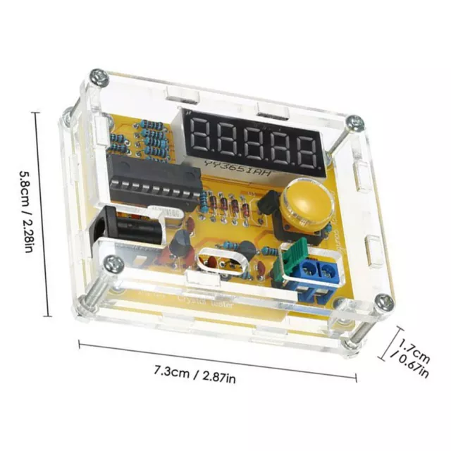 Compteur de fréquence efficace et fiable pour oscillateurs à cristal 1Hz 50MHz