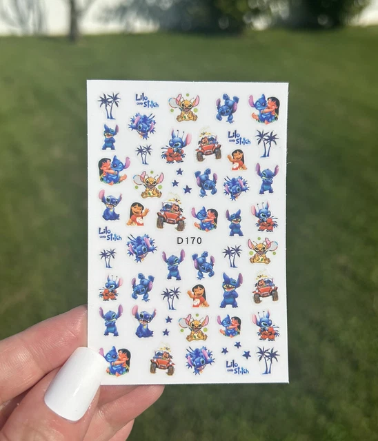 Pegatinas de arte en uñas Lilo and Stitch (pegatinas) Disney