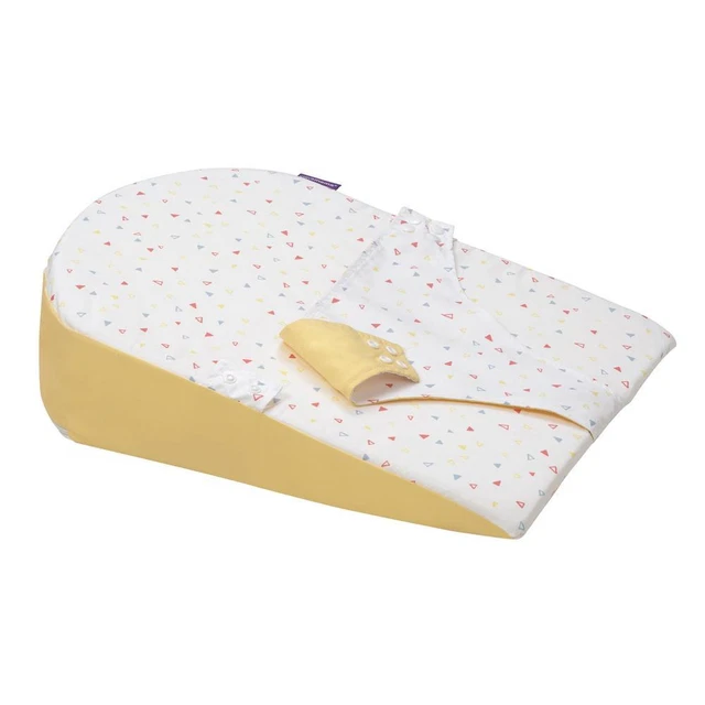 ClevaMama Reflux Wedge (White/Yellow)