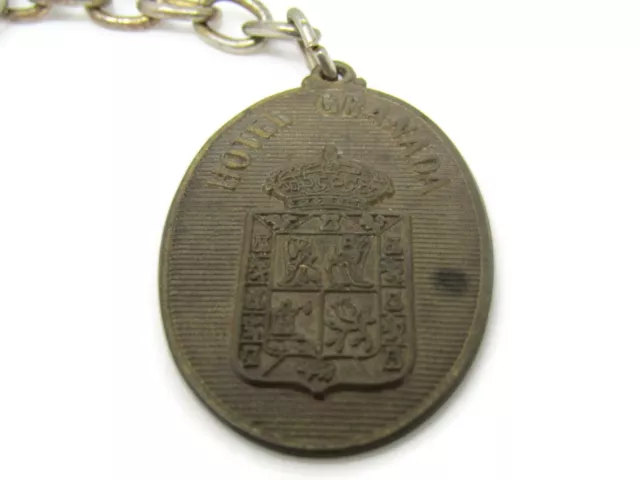 Hotel Granada Vintage Keychain Rio de Janeiro Brazil 2