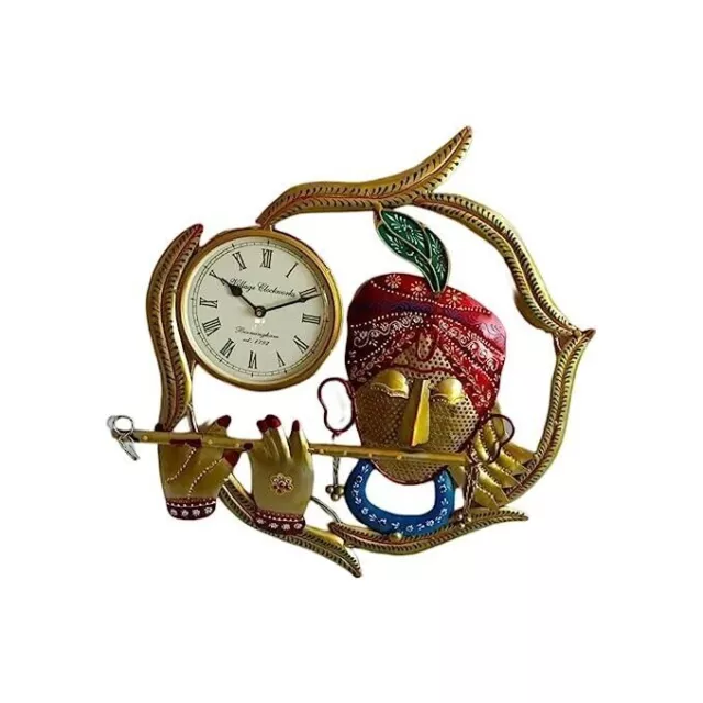 Krishna Design horloge murale figurine multicolore pour salon 3