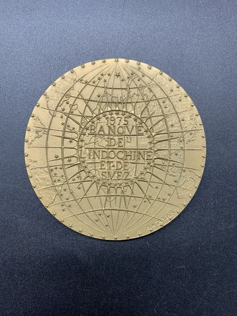 MÉDAILLE BRONZE DE Gaulle 50e anniversaire du débarquement 1944 par
