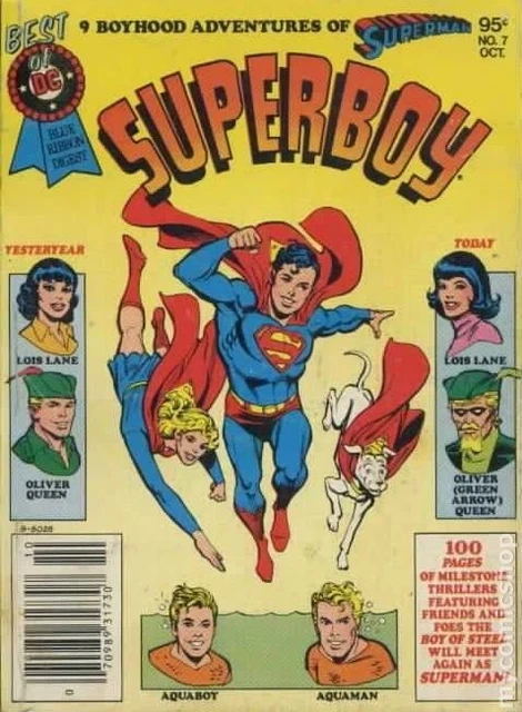 Best of DC Blue Ribbon Digest #7 VG/FN 5.0 1980 Stock Image Low Grade