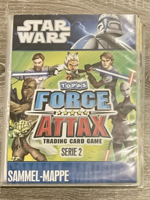 Topps Force Attax Star Wars Serie 2 | Sehr Viele Sammelkarten + Sammelheft