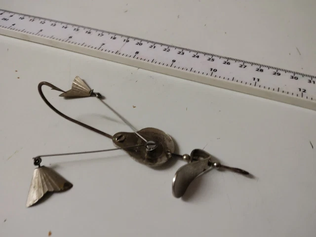 Rare Vintage, Shimmy Minnow Spinner- ,Bass,Trout,Pike  Fishing  Lure