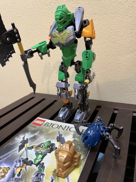 Lego 70784 + 70778, Lewa – Mastro + Prottettore della Giungla, Lego Bionicle 3