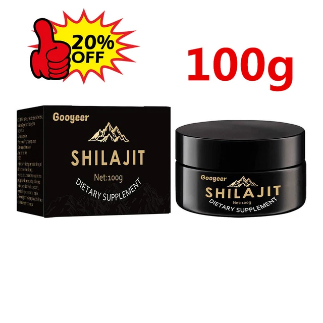 Shilajit Pur Résine Himalayenne - 2 Oz (environ 57g) - Acide Fulvique - Complément énergie Et Endurance