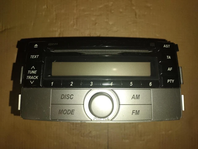 DAIHATSU TERIOS MK2 06-15 Radio/CD/Stéréo Tête Unité 60742 86180-B4020 - N Code
