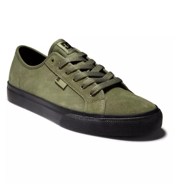 DC Shoes Unisex Manual LE Low Top Suede Skateboarding Shoes