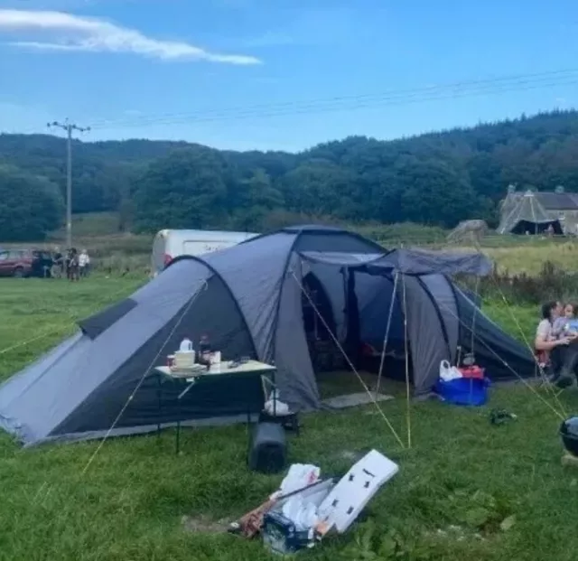 HIGHLAND TRAIL ANDES 9 Man Tent. Used Once 125.00 PicClick UK