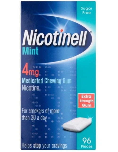 Nicotinell Gum nicotina chicle *** mint 4 mg EXTRA  * limited stock