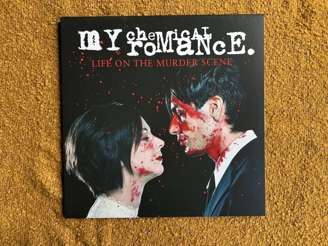 MY CHEMICAL ROMANCE Life On the Murder Scene RSD Clear/Red Blood ...