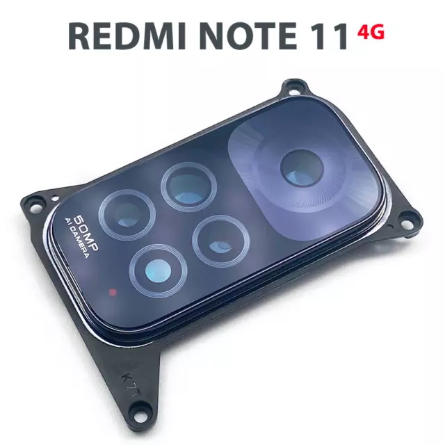 XIAOMI REDMI NOTE 11 4G vitre lentille appareil photo camera arrière + contour