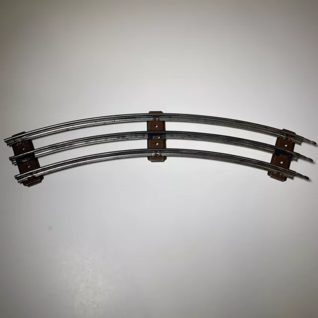 LIONEL 027 GAUGE STANDARD CURVE TRACK O27 train 3 rail tubular steel 6-65033 NEW