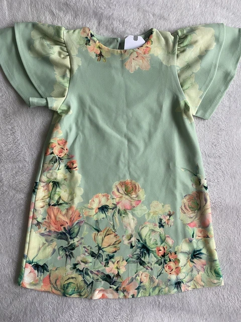 BNWT NEXT girls spring floral dress size age 4 years