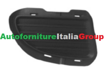Griglia Radiatore Per Fiat Grande Punto - Mascherina Nera Con Fregio | Compatibile 2005+