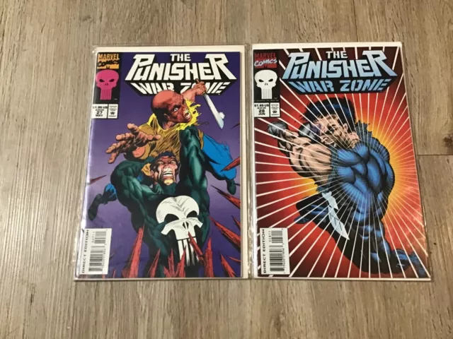 PUNISHER: WAR ZONE Comics Lot! Joe & Andy Kubert Art!