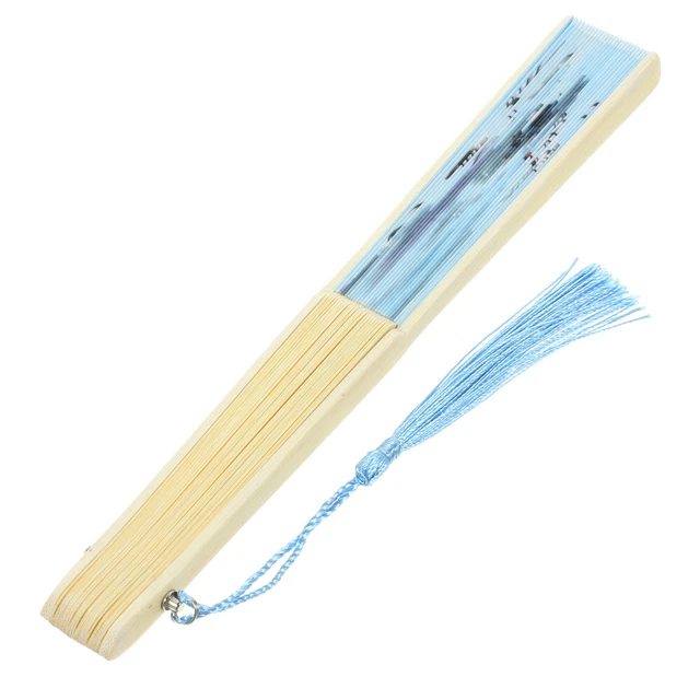 Éventail Pliant Mini Ventilateur De Poche - Pour Cosplay, Danse, événements - Portable Et Décoratif - 3