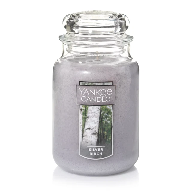 Yankee Candle Silver Birch - Original Large Jar Scented Candle