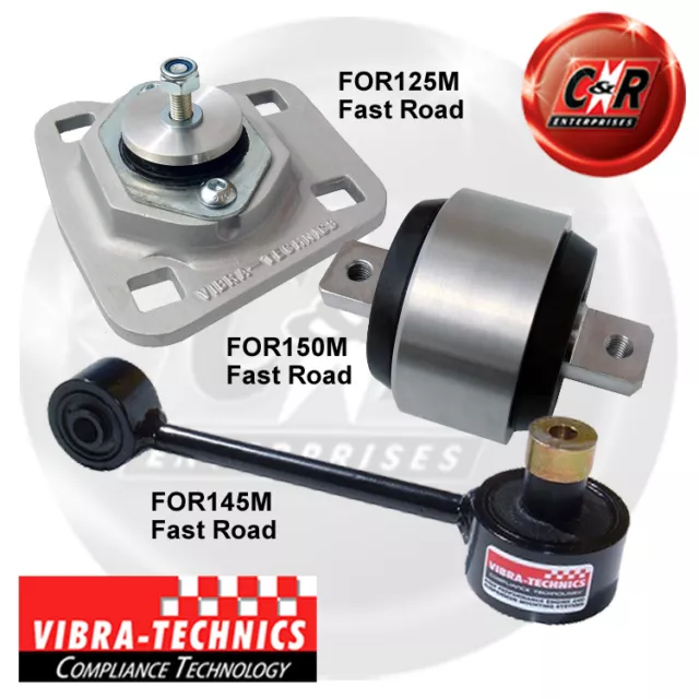 Fits Ford Puma Vibra Technics Full Engine Mount Road Kit