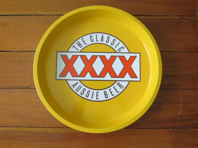 Vintage Castlemaine XXXX Fourex The Classic Aussie Beer Drink Tray by Dalsonware