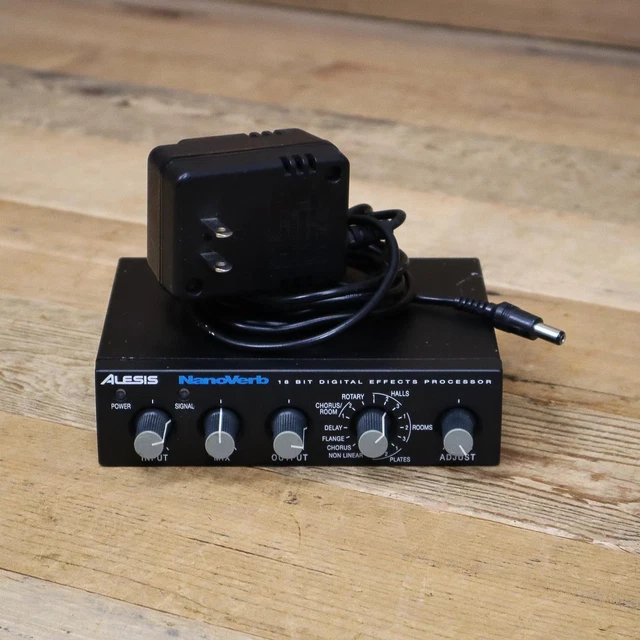 ALESIS NANOVERB REVERB Effects Processor NanoVerb 16Bit Digital FX
