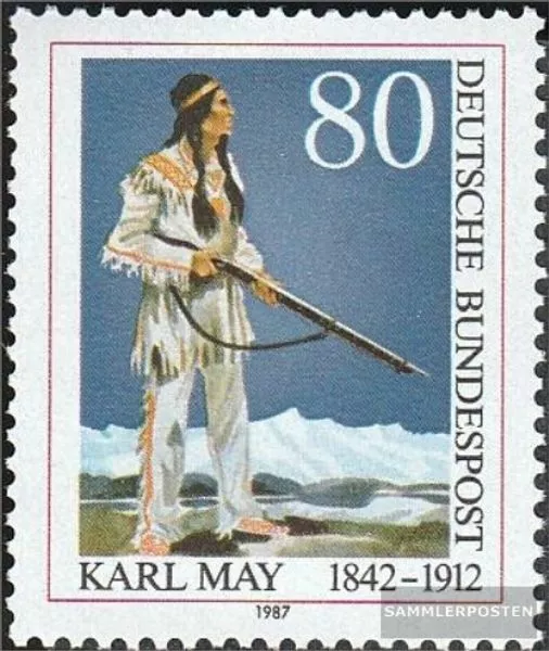 RFA (FR.Allemagne) 1314 (édition complète) neuf 1987 karl may