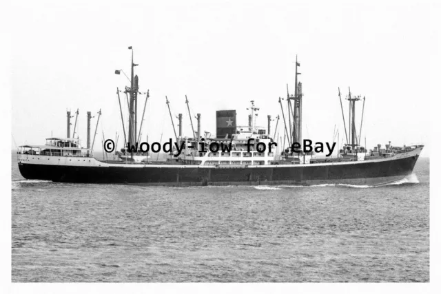 mc4846 - Indian Cargo Ship - Indian Strength - photograph 6" x 4"