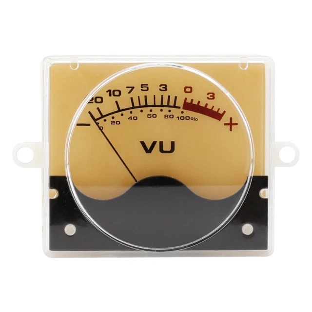 PORTABLE VU METER High Accuracy Power Amplifier Meter Level Meter DB