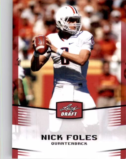 2012 Leaf Draft NICK FOLES RC Philadelphia Eagles #37