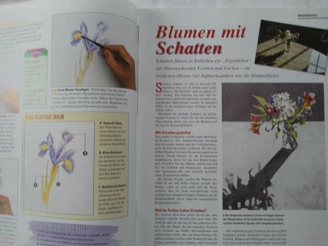 Ausgabe 6, Der Schritt-für-Schritt Kunstkurs, Malen und Zeichnen leicht gemacht