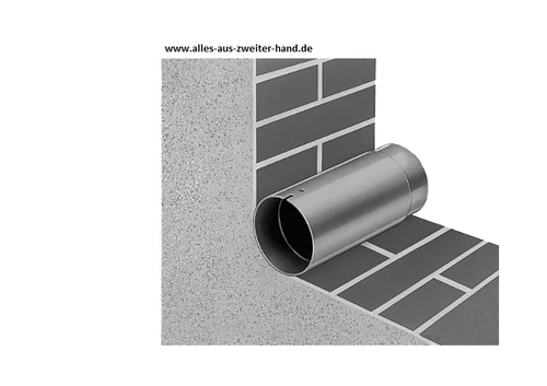 Helios Télescopique Gaine Murale Dn 100 06352 Twh 90/100