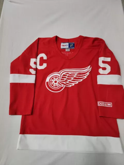 FIRSTAR Detroit Gamewear Hockey Jersey (Red - X-Large - X-Large)