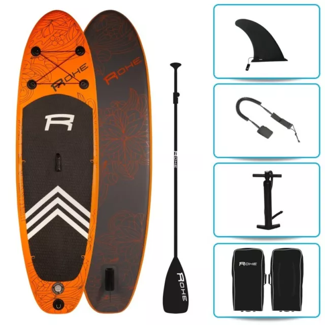 Stand UP Paddle Gonflable HAVANE2 9' Orange 274 x 76 x 13 cm