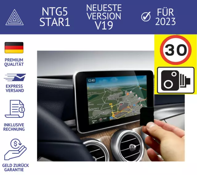 Mercedes Garmin Map Pilot Star1 Navigation Sd-Karte A2189062404 V19 Europa 2023