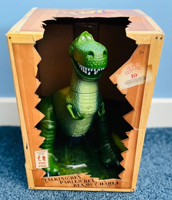 DISNEYPIXAR TOY STORY Rex Talking Action Figure 30cm Brand New £20.