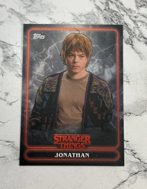 2025 TOPPS STRANGER Things Netflix Charlie Heaton As Jonathan #11