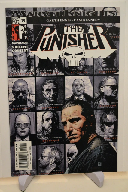 The Punisher Marvel Knights #29 by Garth Ennis Marvel Comics